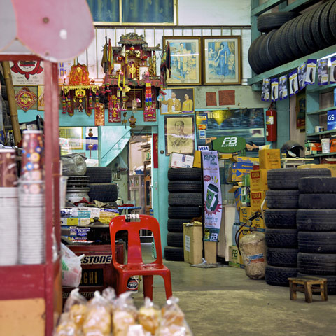 Peter Nitsch photography Bangkok shophouses