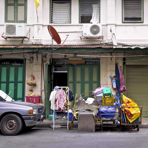 Peter Nitsch photography Bangkok shophouses