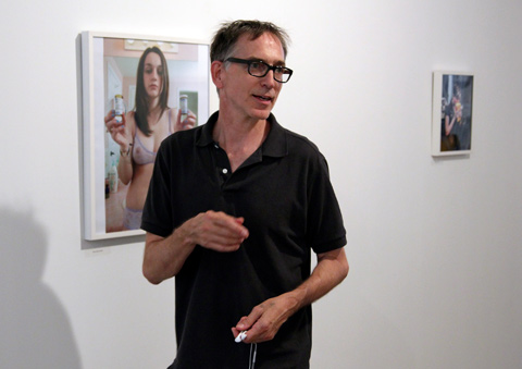 Richard Kern at Vice photo issue party