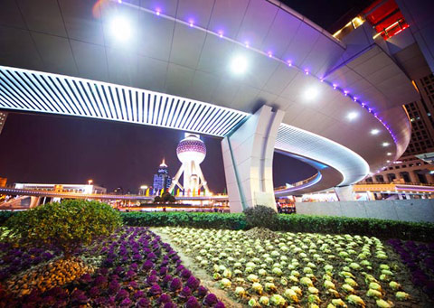 Lujiazui, Pudong, Shanghai, China Lujiazui, Pudong, Shanghai, China