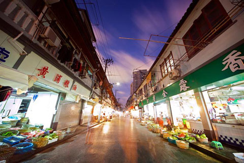 Old Shanghai, Huangpu District, Shanghai, China Old Shanghai, Huangpu District, Shanghai, China