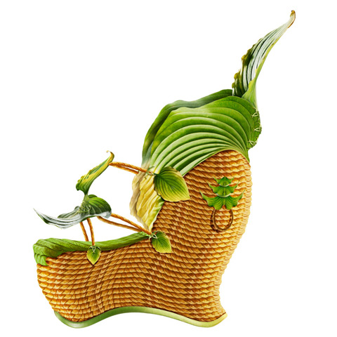 shoe fleur Michel Tcherevkoff