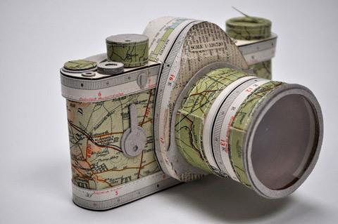camera made from paper camera made from paper