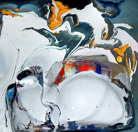 Cliff-Briggie macro photography painted ice Cliff-Briggie macro photography painted ice