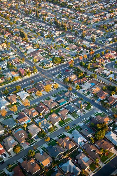 Aerial photographs of Los Angeles Noe Montes