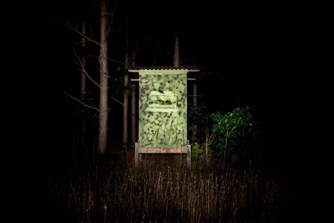 deer stand hunting stand jesse burke photography