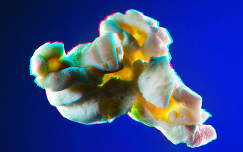 3D popcorn Kfir-Ziv photography