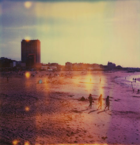 Rhiannon Adam polaroid beach photography