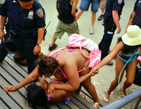 Coney Island Boardwalk killing Miles-Dixon photography