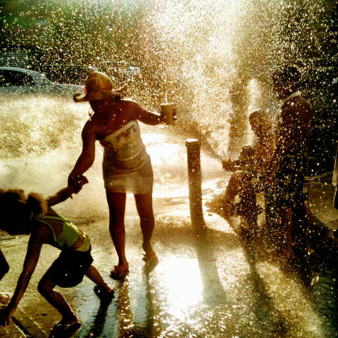 fire hydrant summer bronx Giovanni Savino