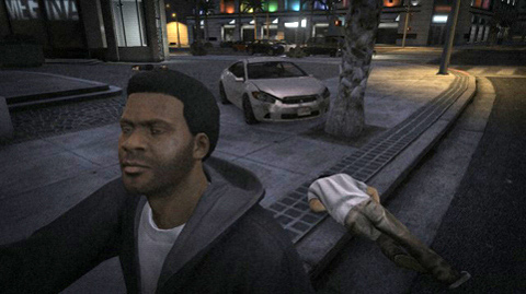 Gruesome Selfies Taken While Playing Grand Theft Auto