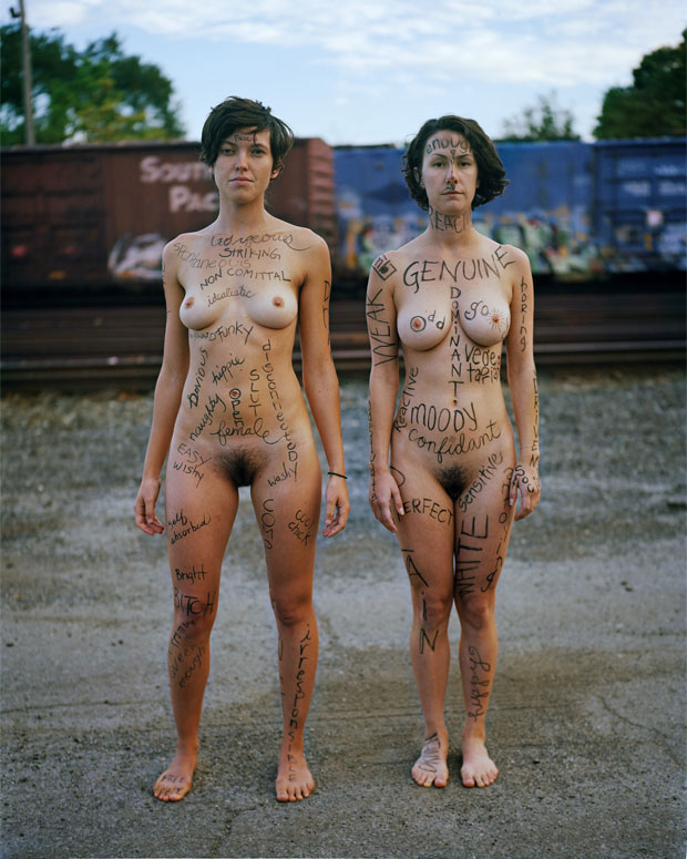 Writing On Nude Women 64