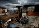 A child is sleeping on an armchair in full daylight (Lomas de Zamora, southern outskirts of Buenos Aires, Argentina; May 2009). Lomas de Zamora is one of the slums (‘villas’) in which Paco is most widespread.