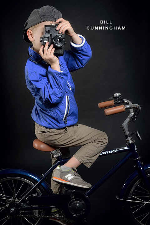 Photos of Children Transformed Into Fashion Industry Icons