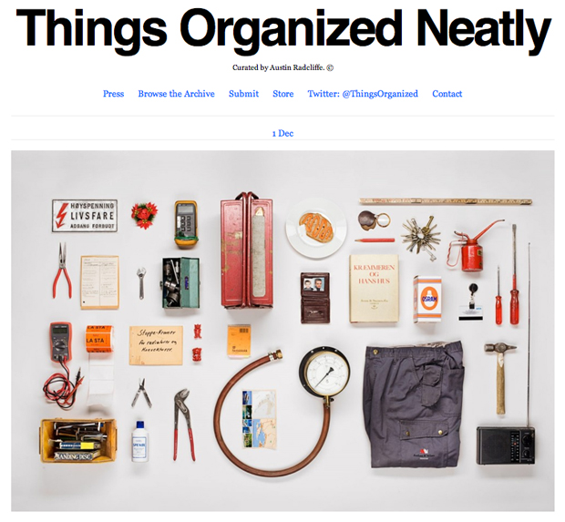 Things Organized Neatly