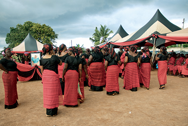 ghanaian funeral dresses