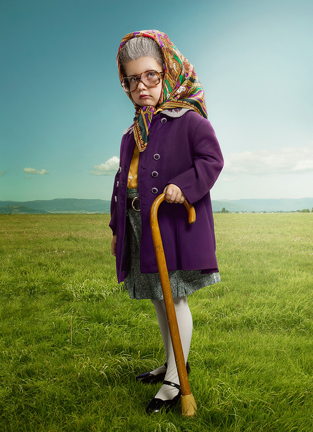 Hilarious Portraits of ‘Old Babies’