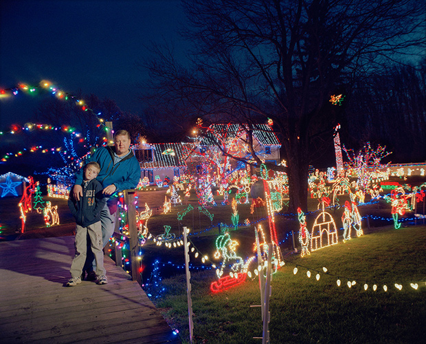 over the top photos of american houses decked out in christmas village metairie