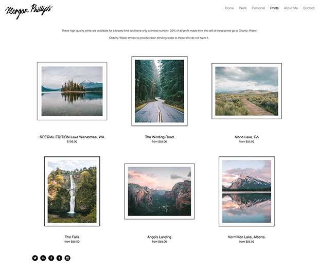 3 Photographers Who Are Using Squarespace Commerce to Sell Prints