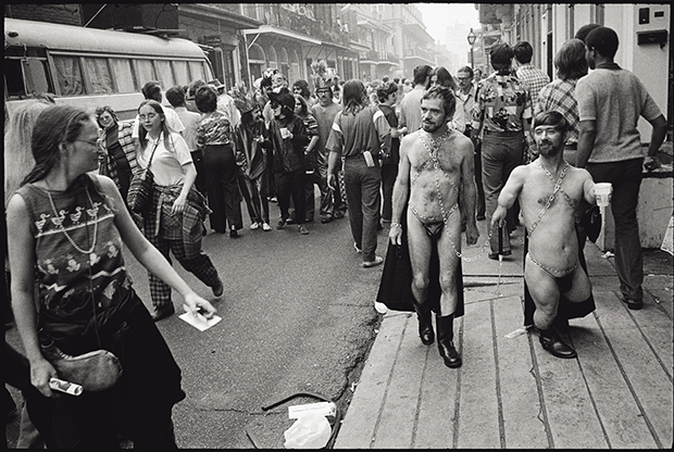 USA. New Orleans, Louisiana. 1977. Mardi Gras. French Quarter.
