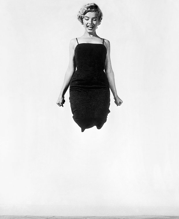 USA. New York City. Halsman's studio. US actress Marilyn MONROE. 1959.