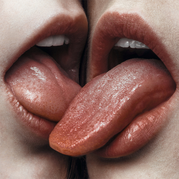 Close Up Kissing