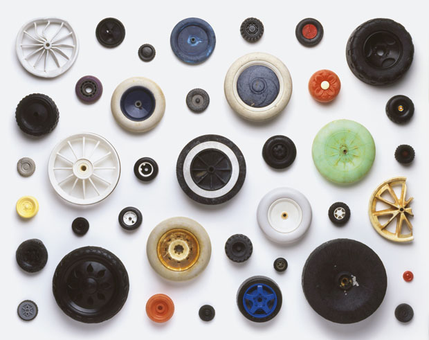 A Colorful Collection of Trash Found Along England's Coast