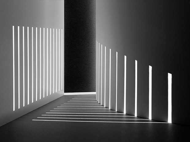 Stunning Good Lighting And Shadows In Minimalist Spaces image