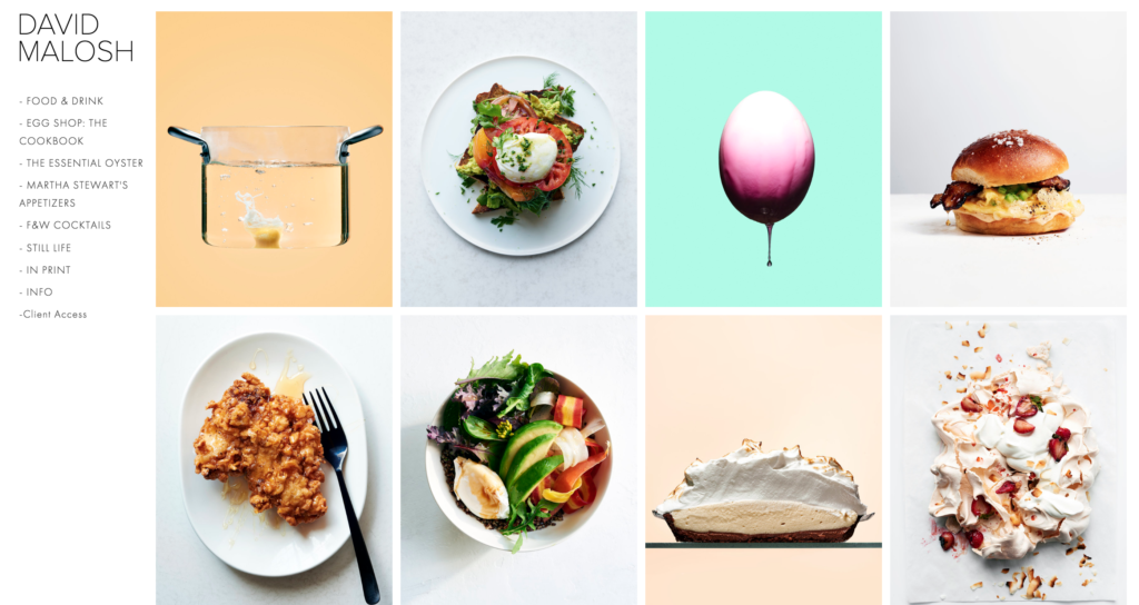 how to become a food photographer offer services