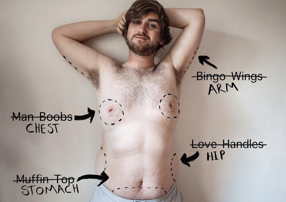 Focus on the positive photography nude