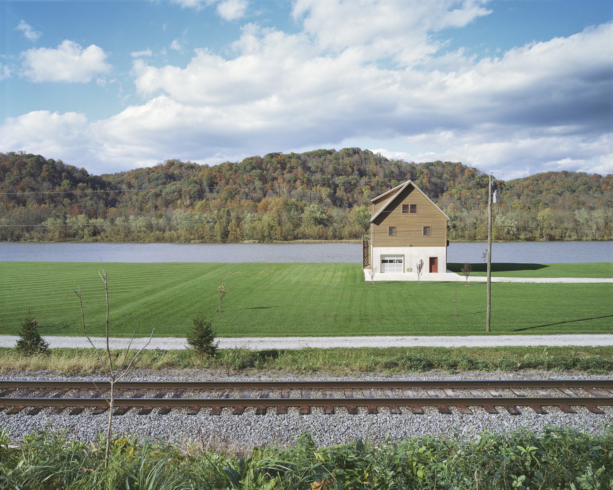 Ohio River and House, Saint Marys, West Virginia Feature Shoot