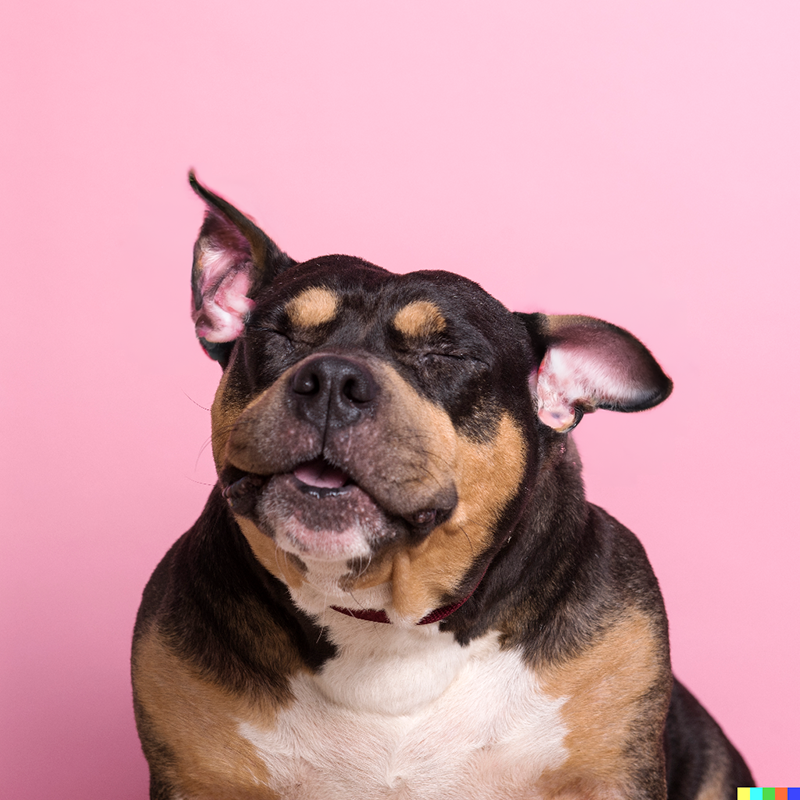 Sophie Gamand Uses AI to Give Rescue Dogs Their Ears Back
